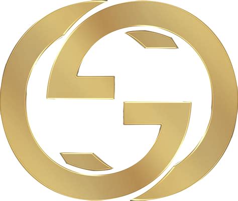 gold gucci logo png